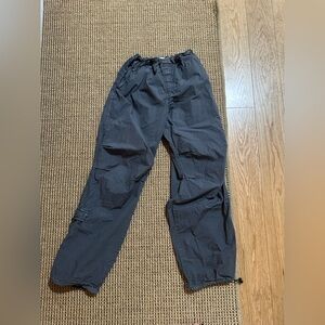 Garage womens Dark Gray Cargo Pants adjustable